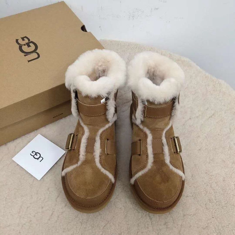 9431 New Edition Moto Shoes – Chestnut (In Stock)