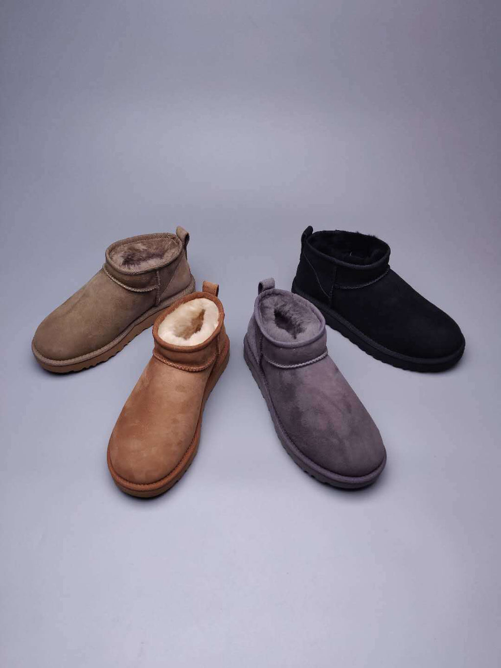 6109 Celebrity Style Boots – Grey (In Stock)