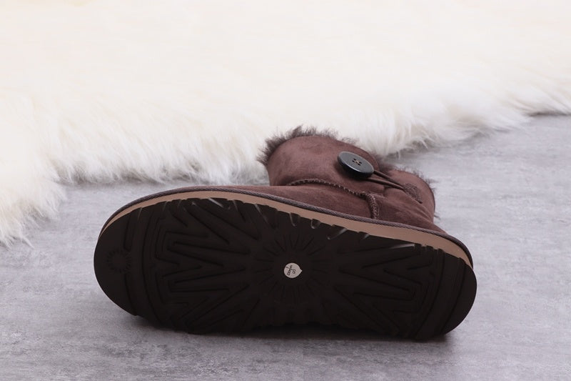6422 Mini Bailey Button II Boots – Coffee Brown (In Stock)