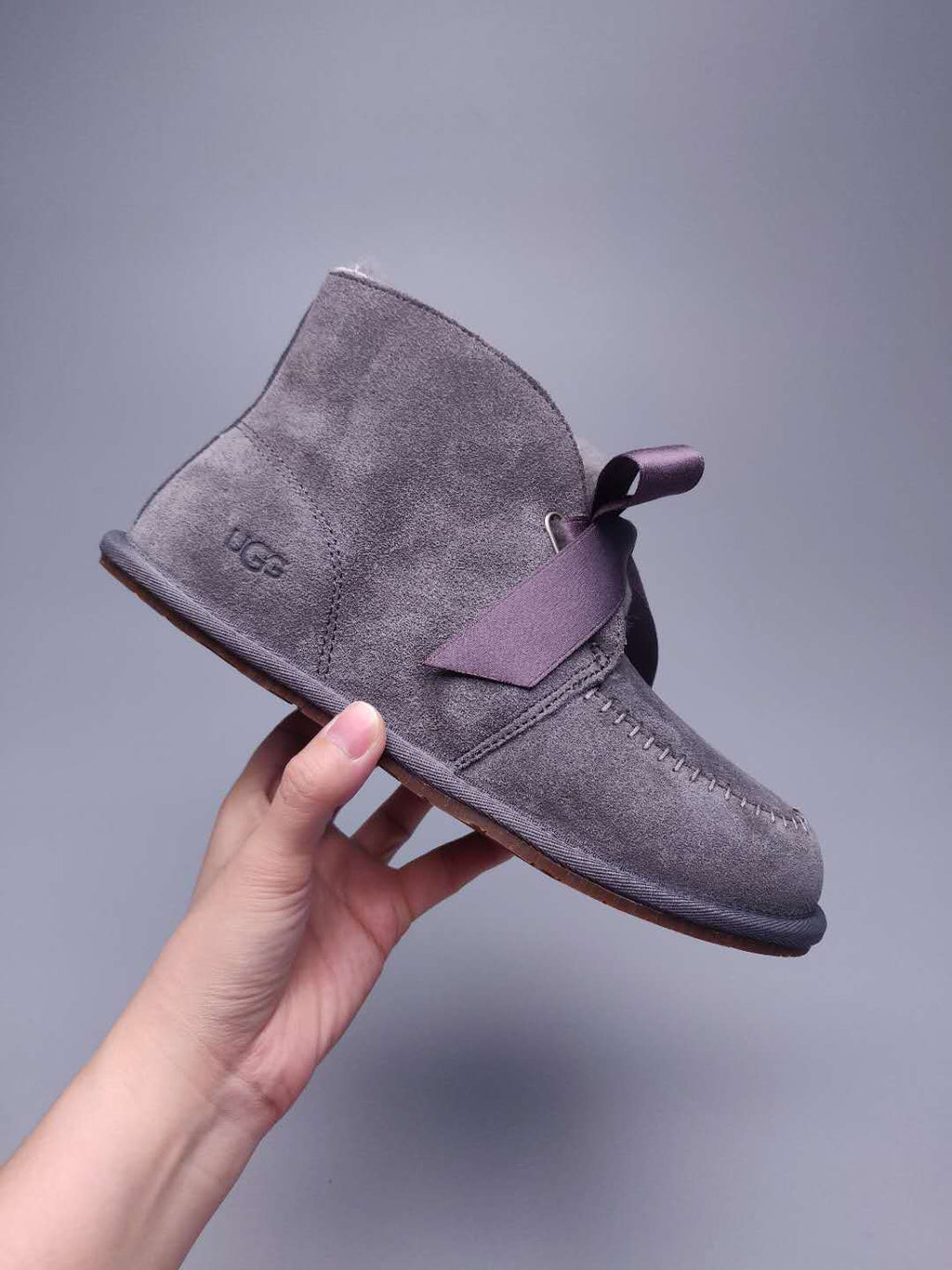 9934 Lace-Up Boots – Dark Grey (In Stock)
