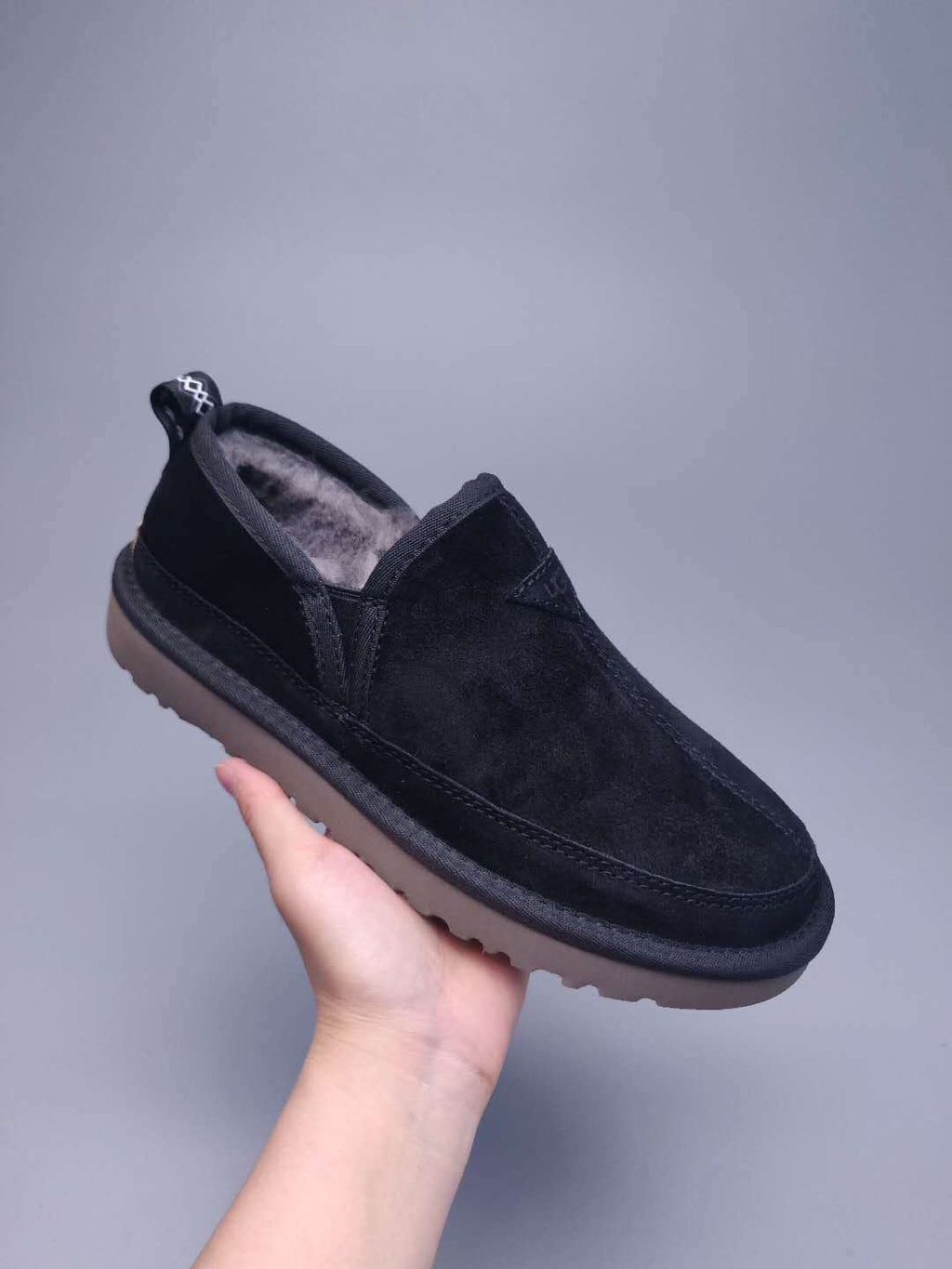 3455 Slip-On Low-Top Men’s Boots – Black (In Stock)