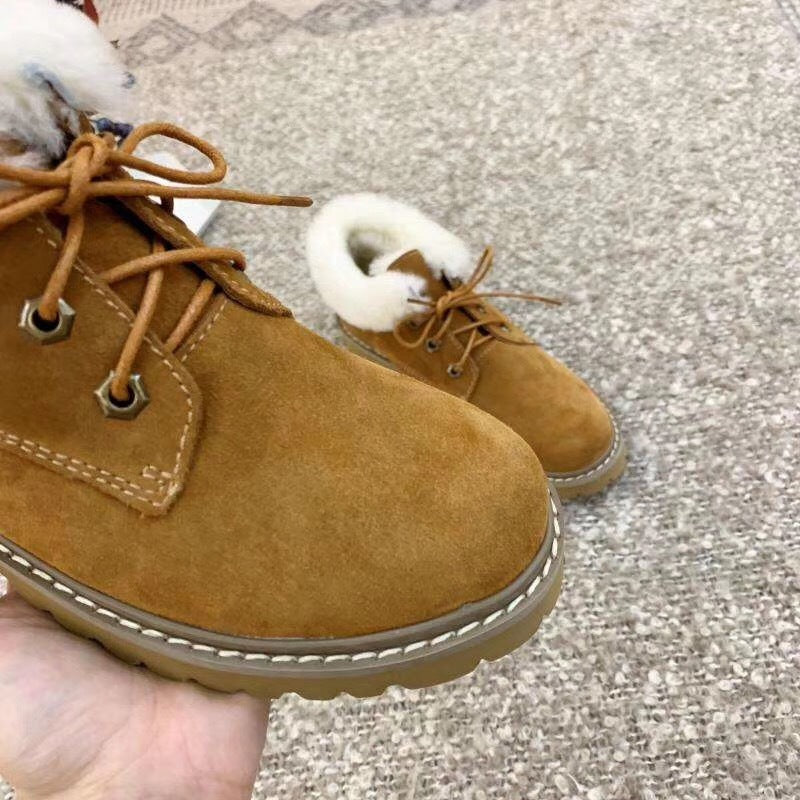 168 Lace-Up Martin Boots – Chestnut