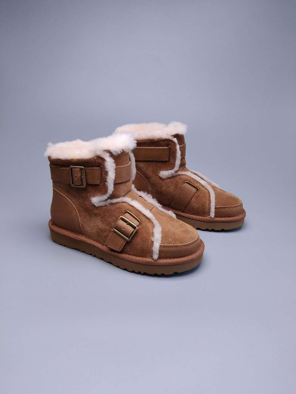 9431 New Edition Moto Shoes – Chestnut (In Stock)