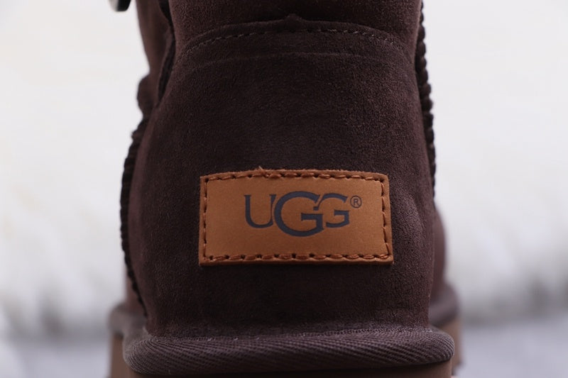 6422 Mini Bailey Button II Boots – Coffee Brown (In Stock)