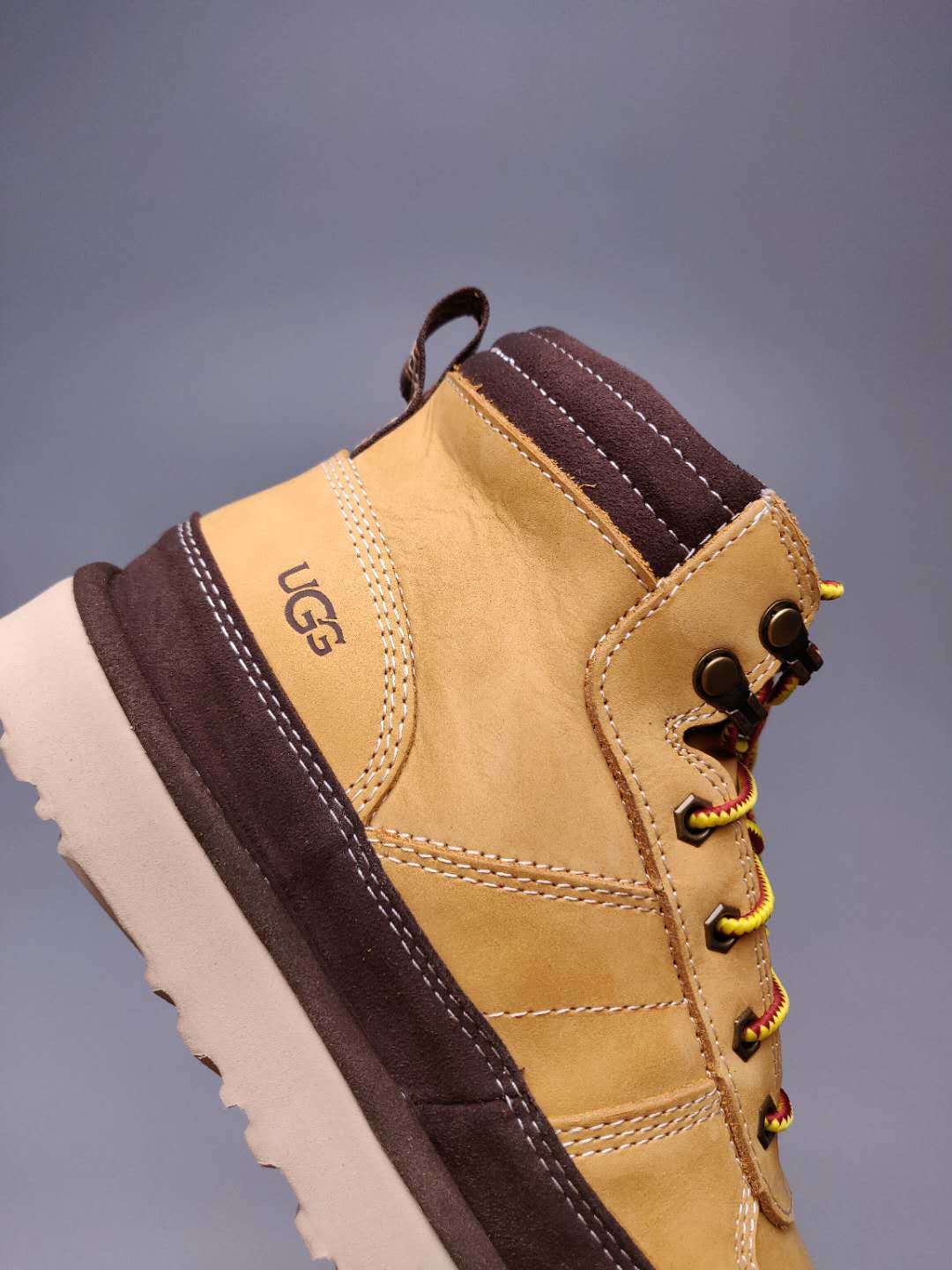 2991 Casual Lace-Up Men’s Boots – Chestnut (In Stock)