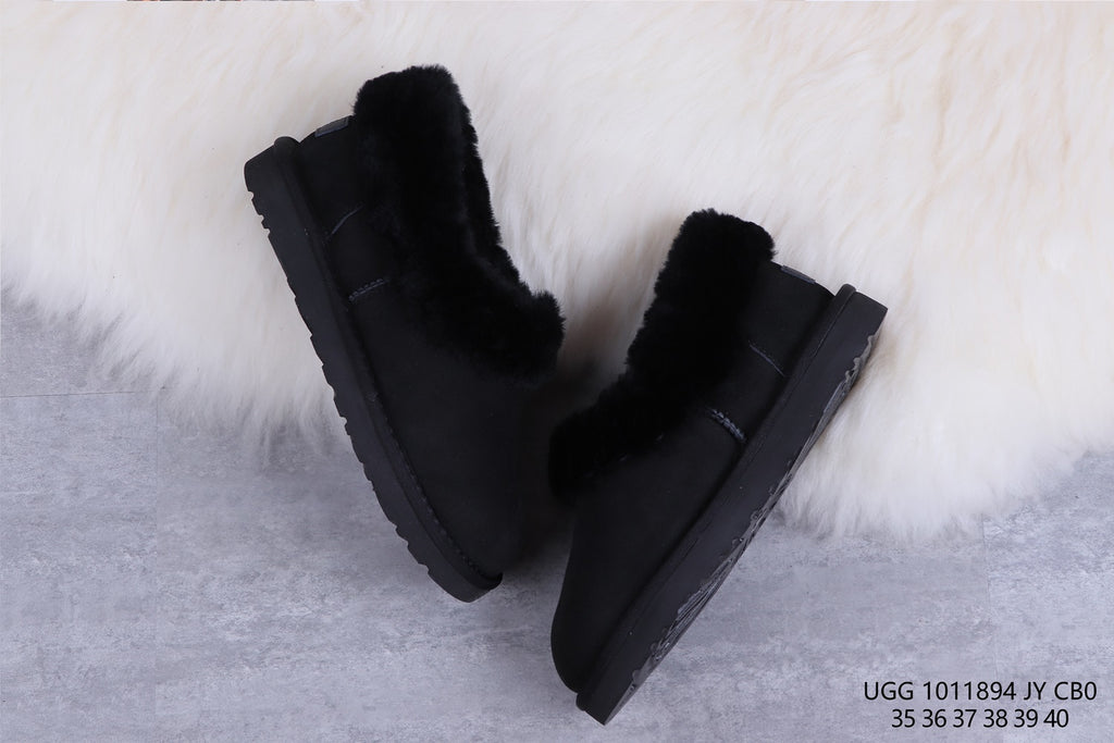 1894 Women’s Casual Home Slippers – Black (In Stock)