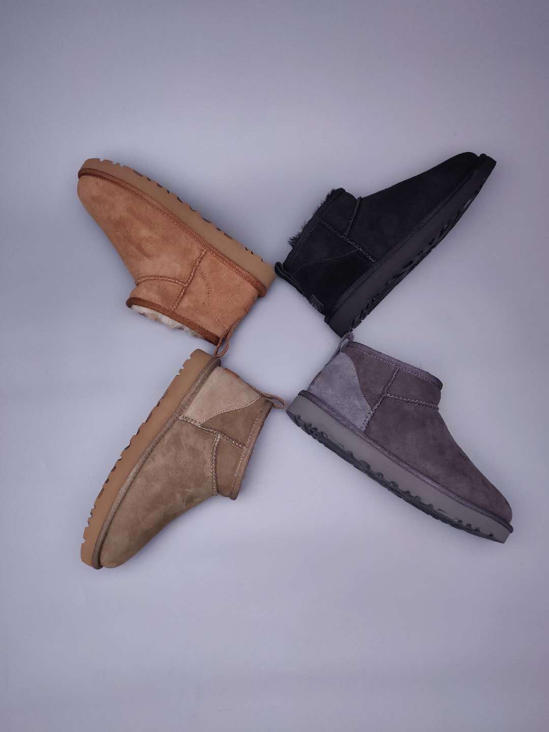 6109 Celebrity Style Boots – Grey (In Stock)