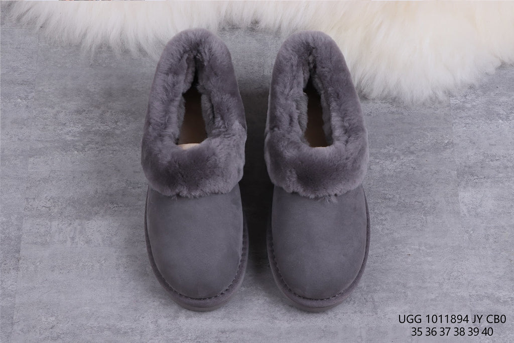 1894 Women’s Casual Home Slippers – Grey (In Stock)
