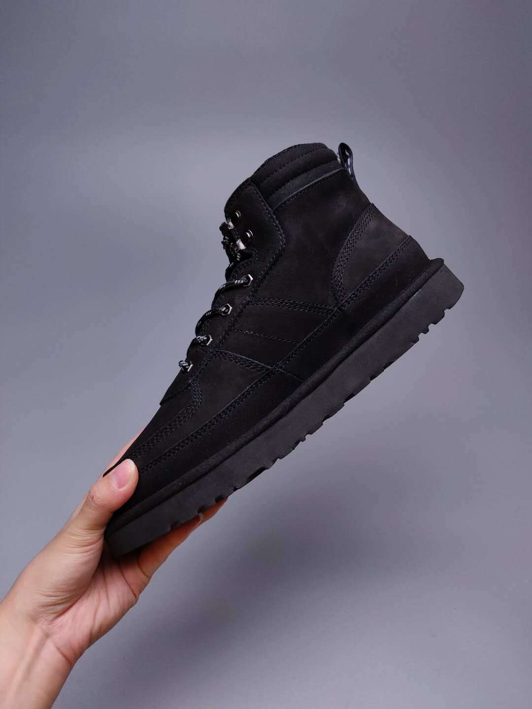 2991 Casual Lace-Up Men’s Boots – Black (In Stock)