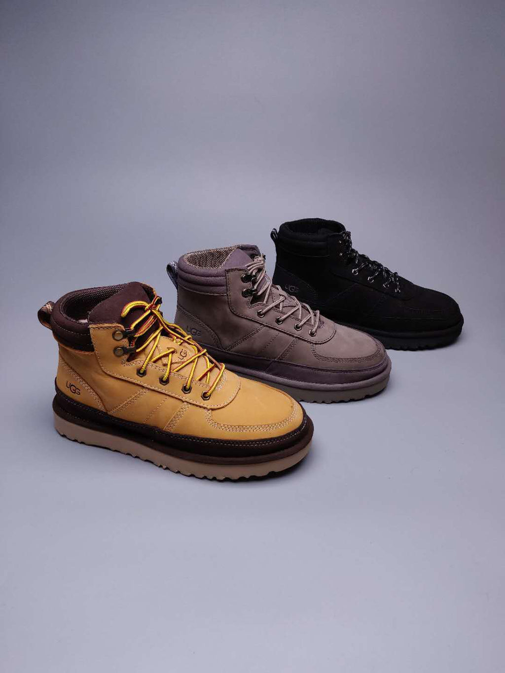 2991 Casual Lace-Up Men’s Boots – Chestnut (In Stock)