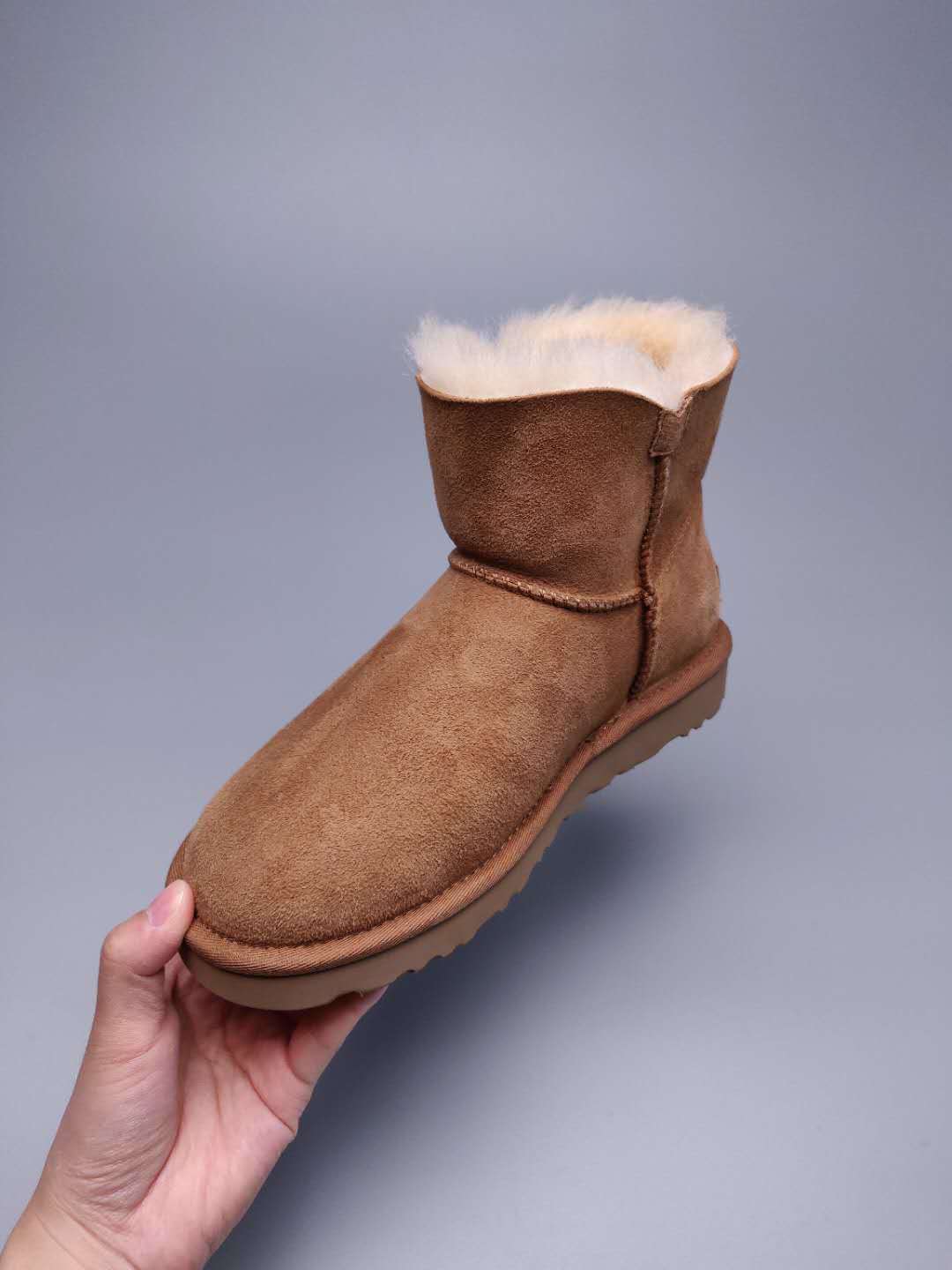 2481 Side-Zip Ankle Boots – Chestnut (In Stock)