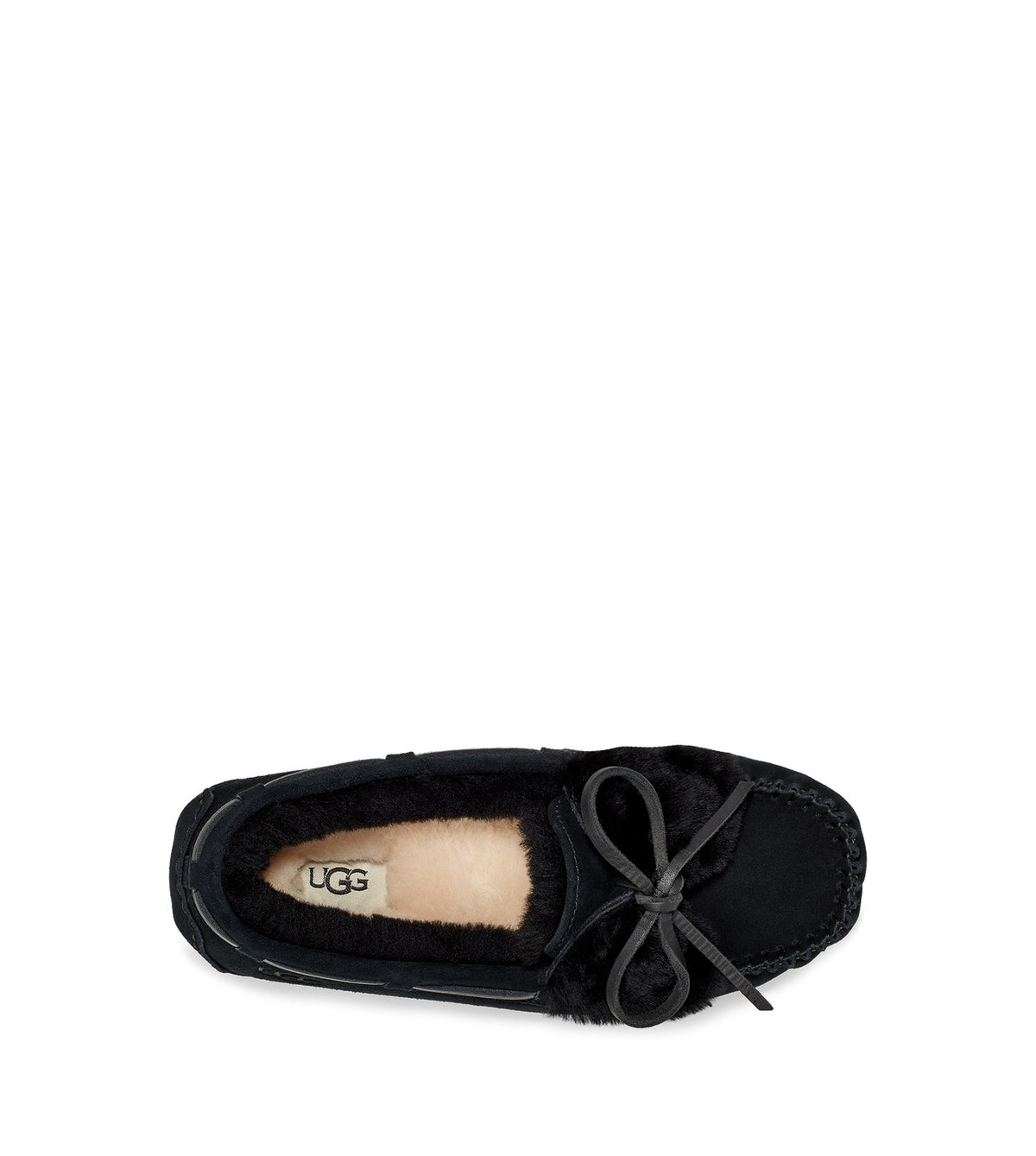 8913 Double Bow Loafers – Black (In Stock)
