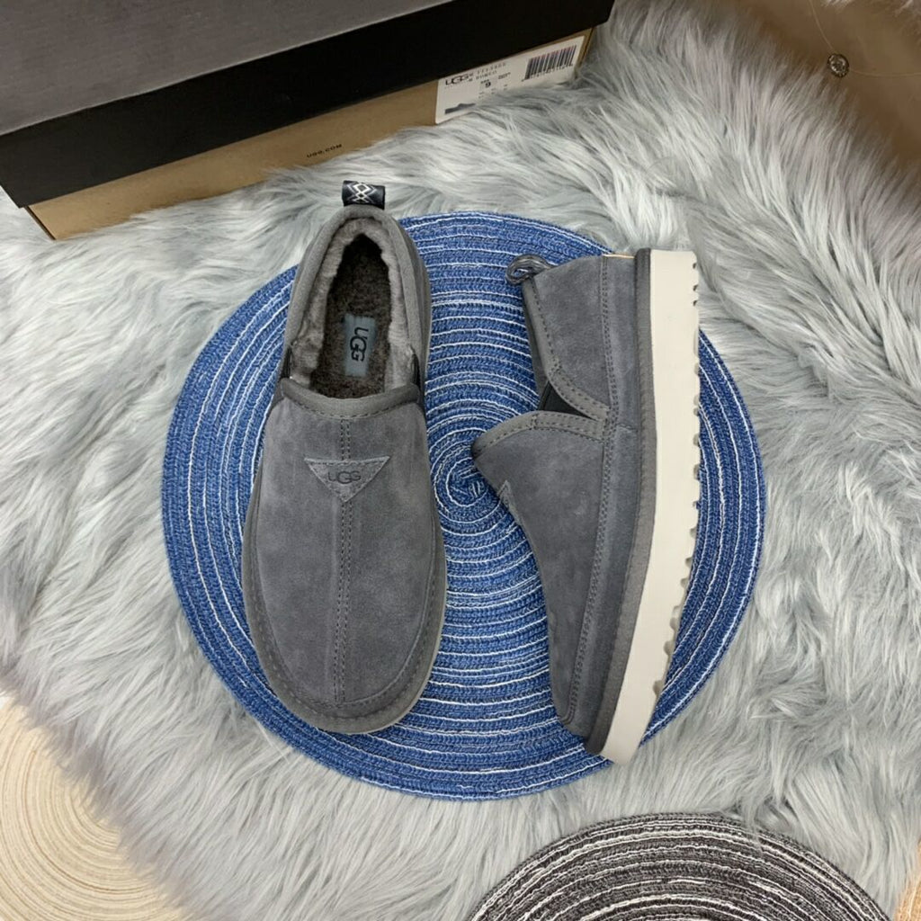 3455 Slip-On Low-Top Men’s Boots – Grey (In Stock)