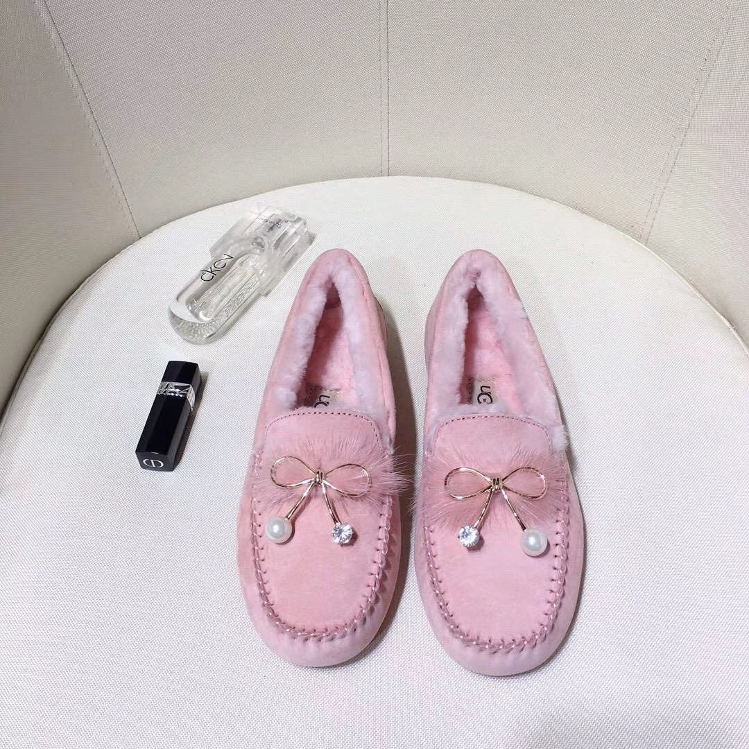 2023 Driving Loafers – Pink