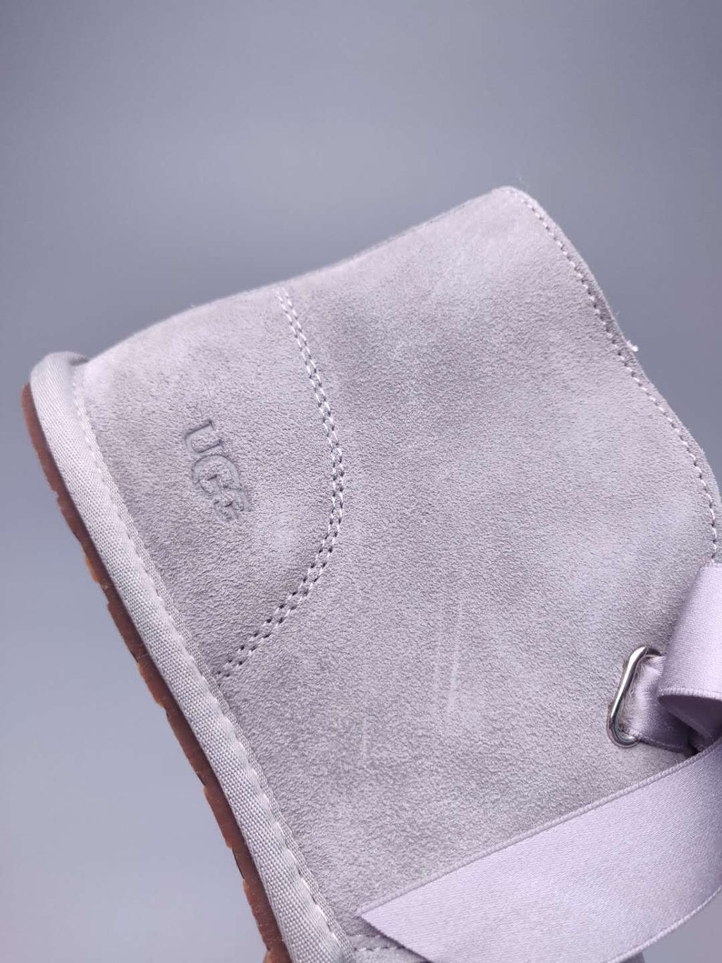 9934 Lace-Up Boots – Light Grey (In Stock)