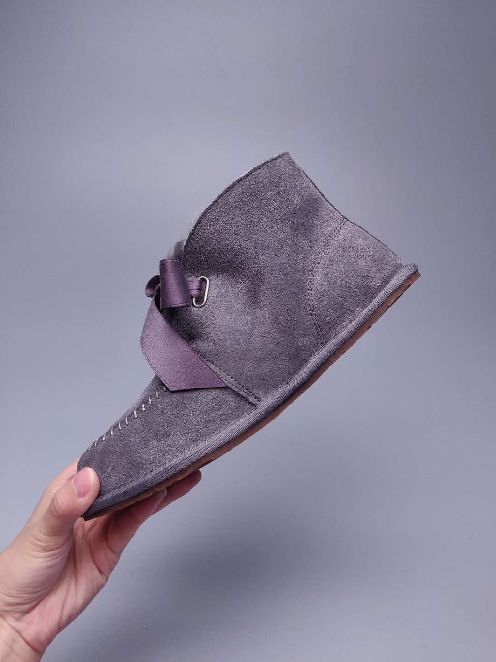 9934 Lace-Up Boots – Dark Grey (In Stock)