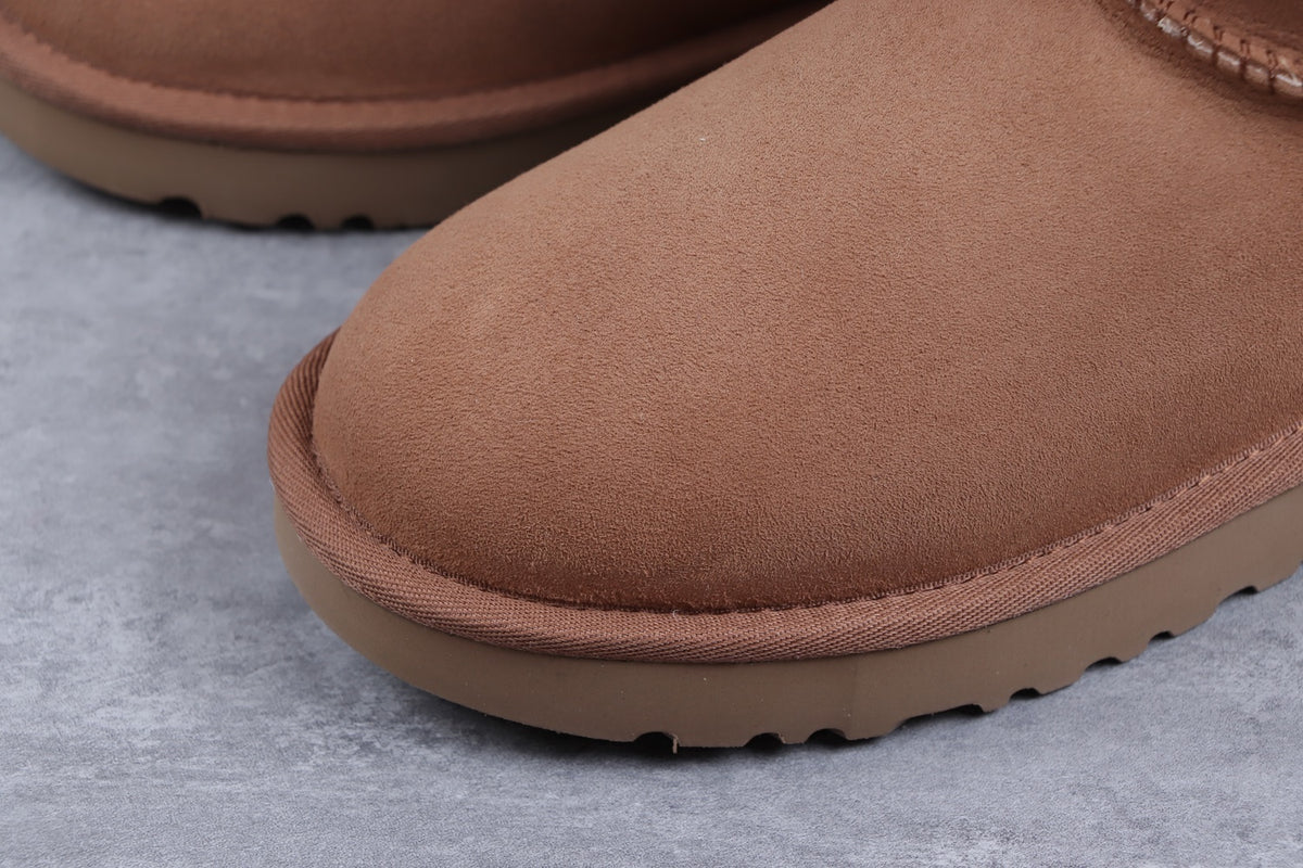 2972 Classic Mini II Exotic Bow Boots – Chestnut (In Stock)