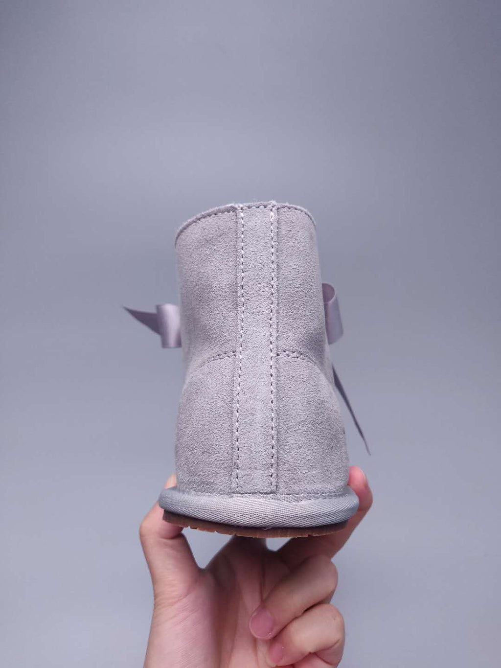 9934 Lace-Up Boots – Light Grey (In Stock)