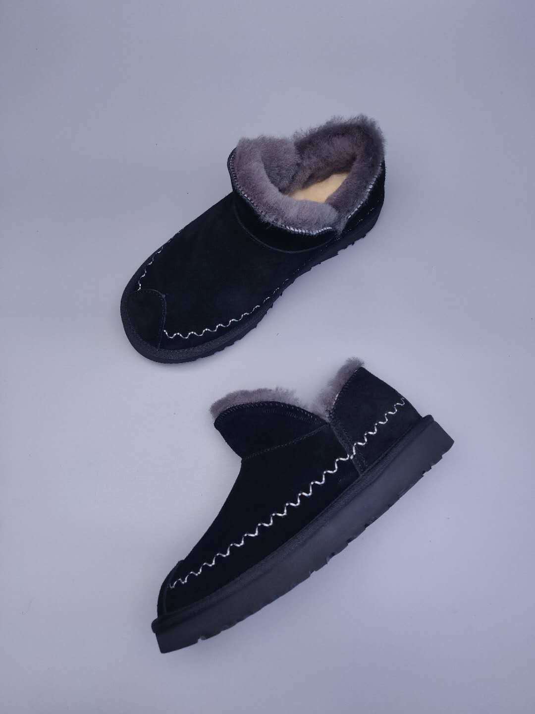 0888 New Style Ankle Boots – Black (In Stock)