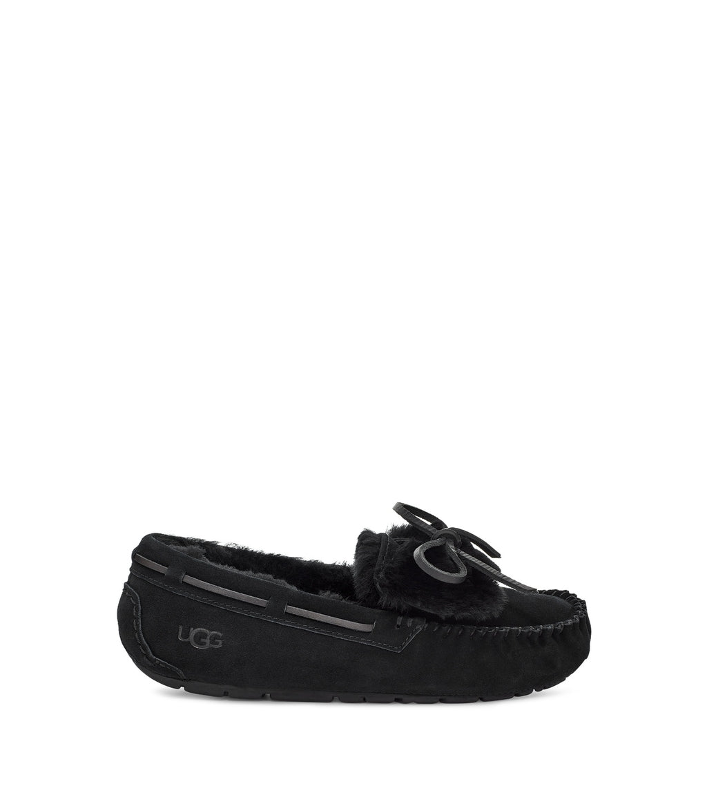 8913 Double Bow Loafers – Black (In Stock)
