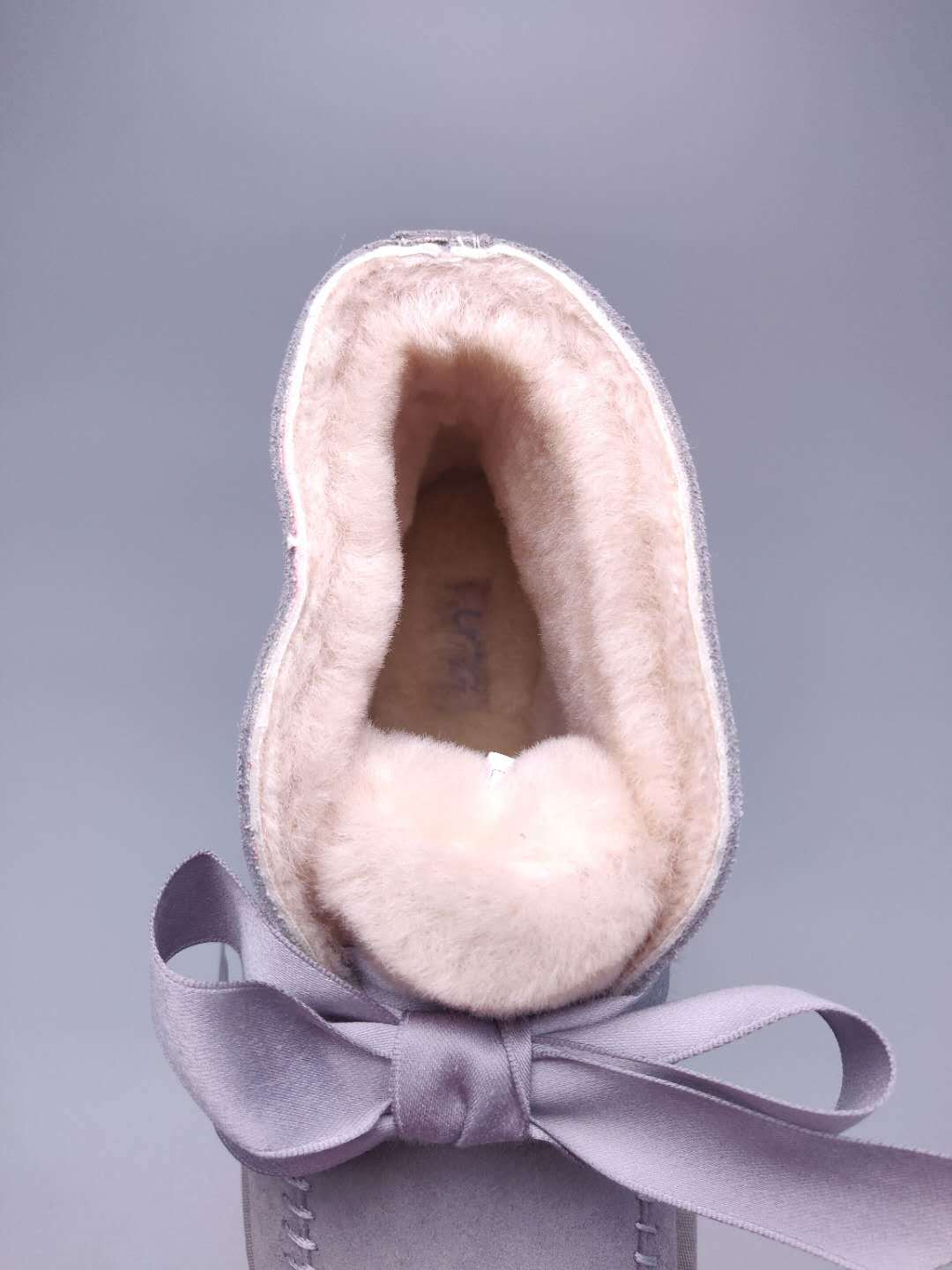9934 Lace-Up Boots – Light Grey (In Stock)