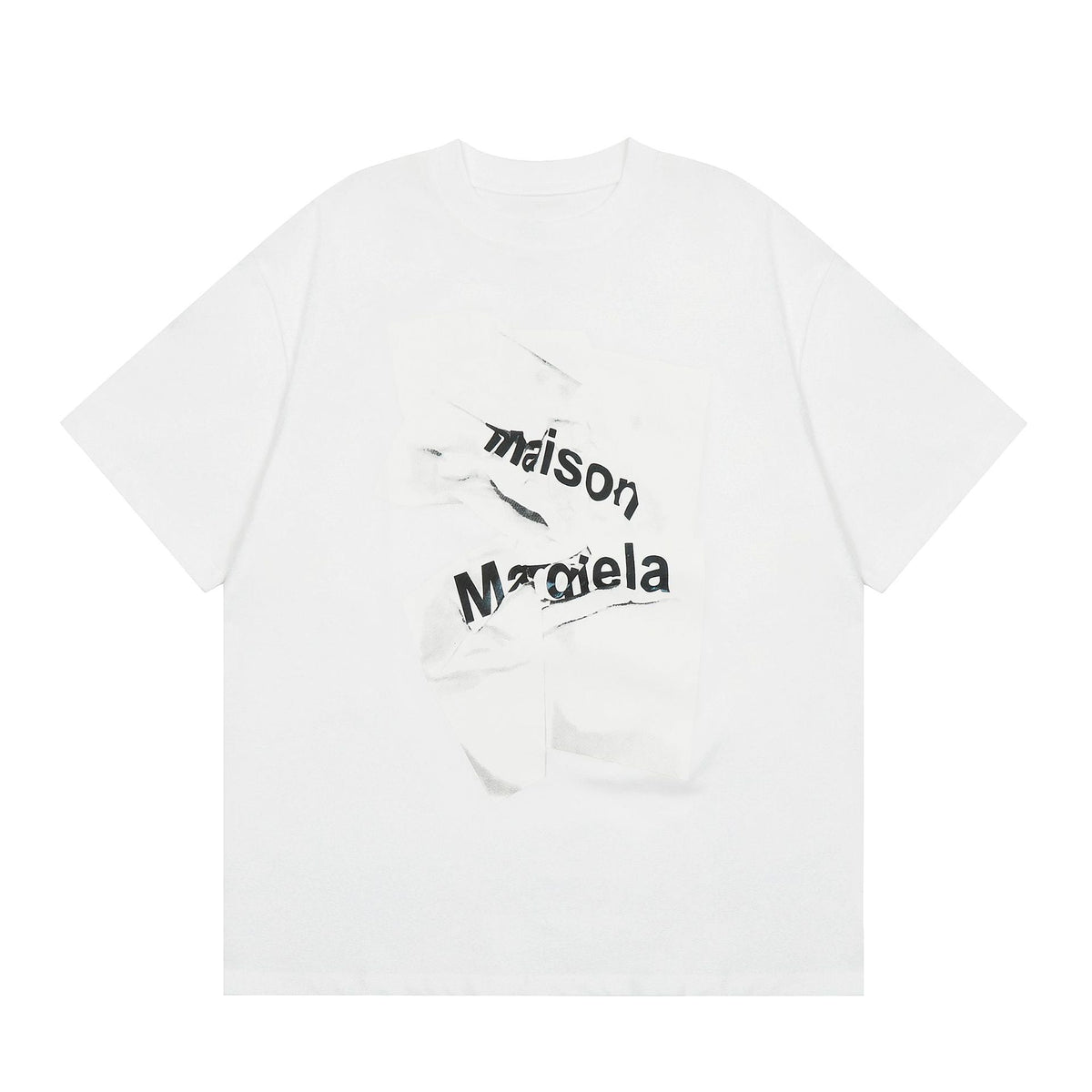 Maison Margiela T-shirt Crew Neck Loose Short Sleeve T-shirt