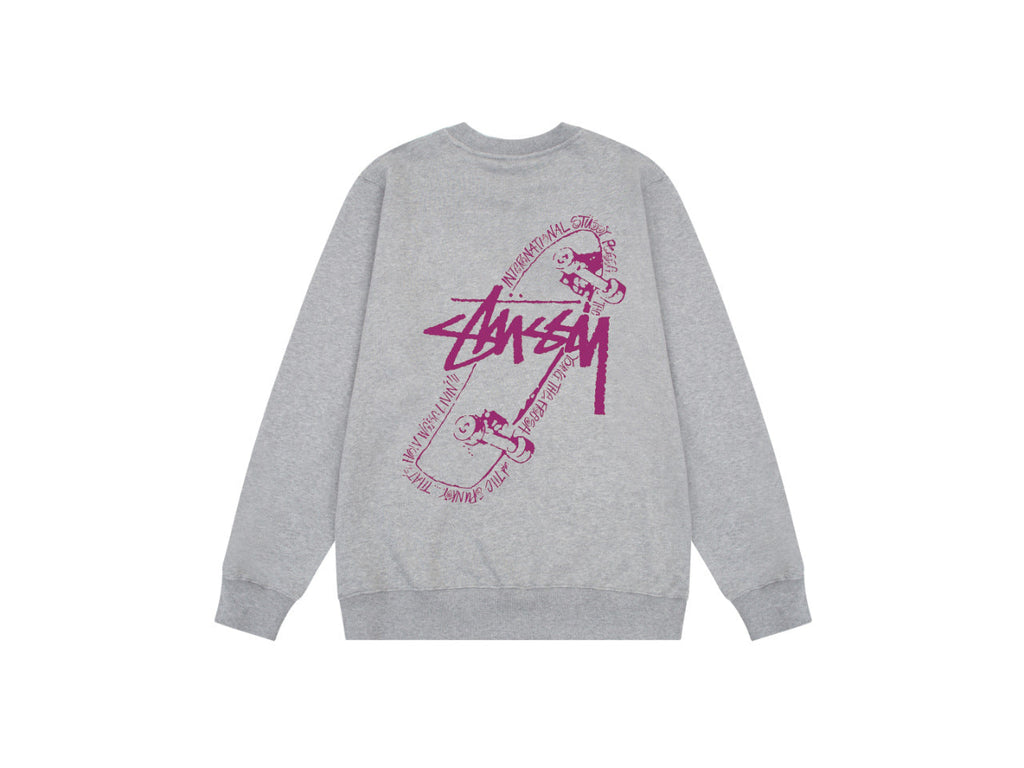 Stussy Sweatshirts Classic Print Fashion Sweater