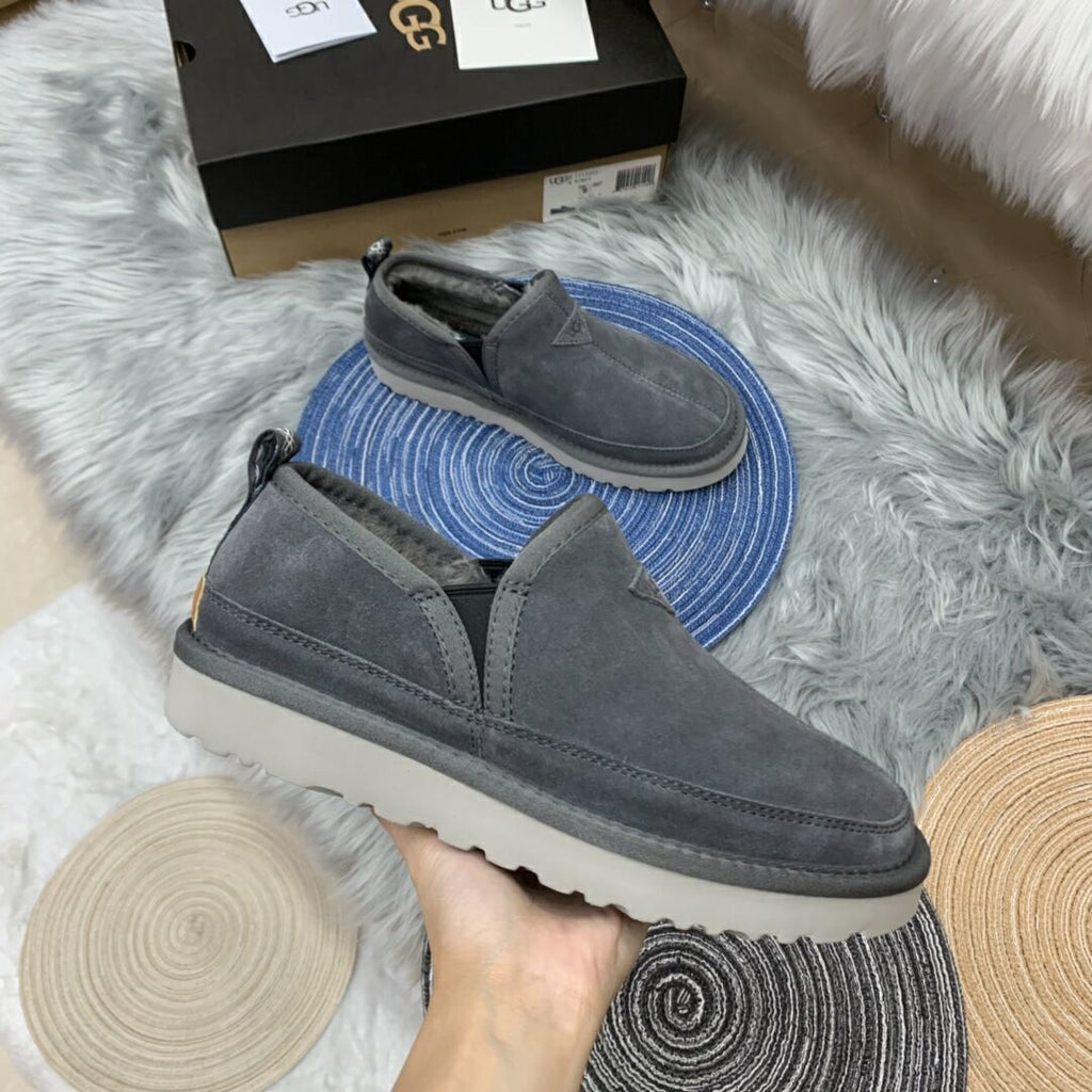 3455 Slip-On Low-Top Men’s Boots – Grey (In Stock)