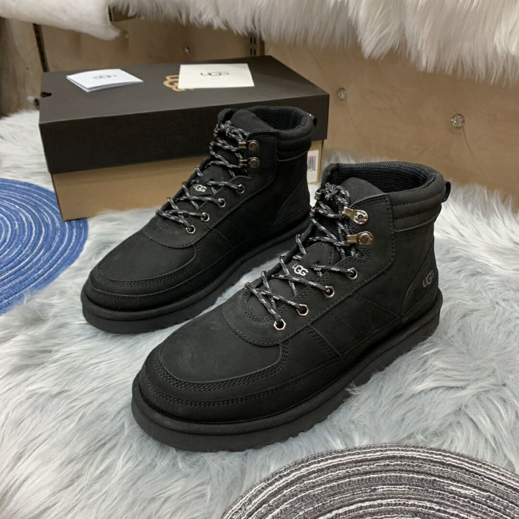 2991 Casual Lace-Up Men’s Boots – Black (In Stock)