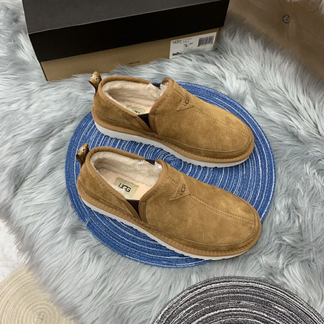 3455 Slip-On Low-Top Men’s Boots – Chestnut (In Stock)