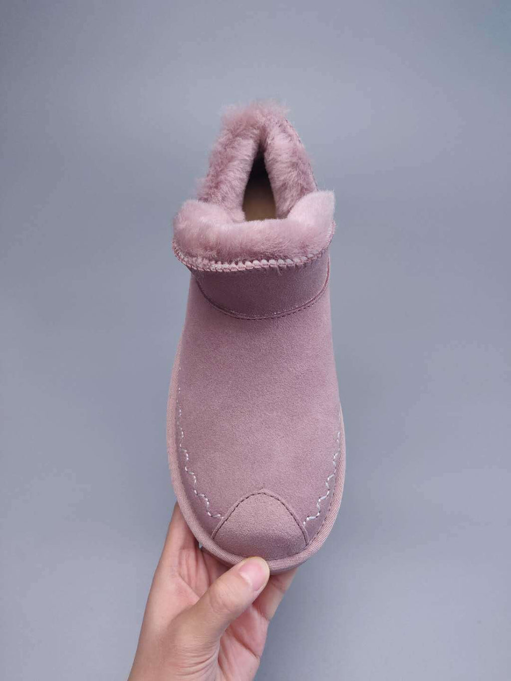 0888 New Style Ankle Boots – Dusty Pink (In Stock)