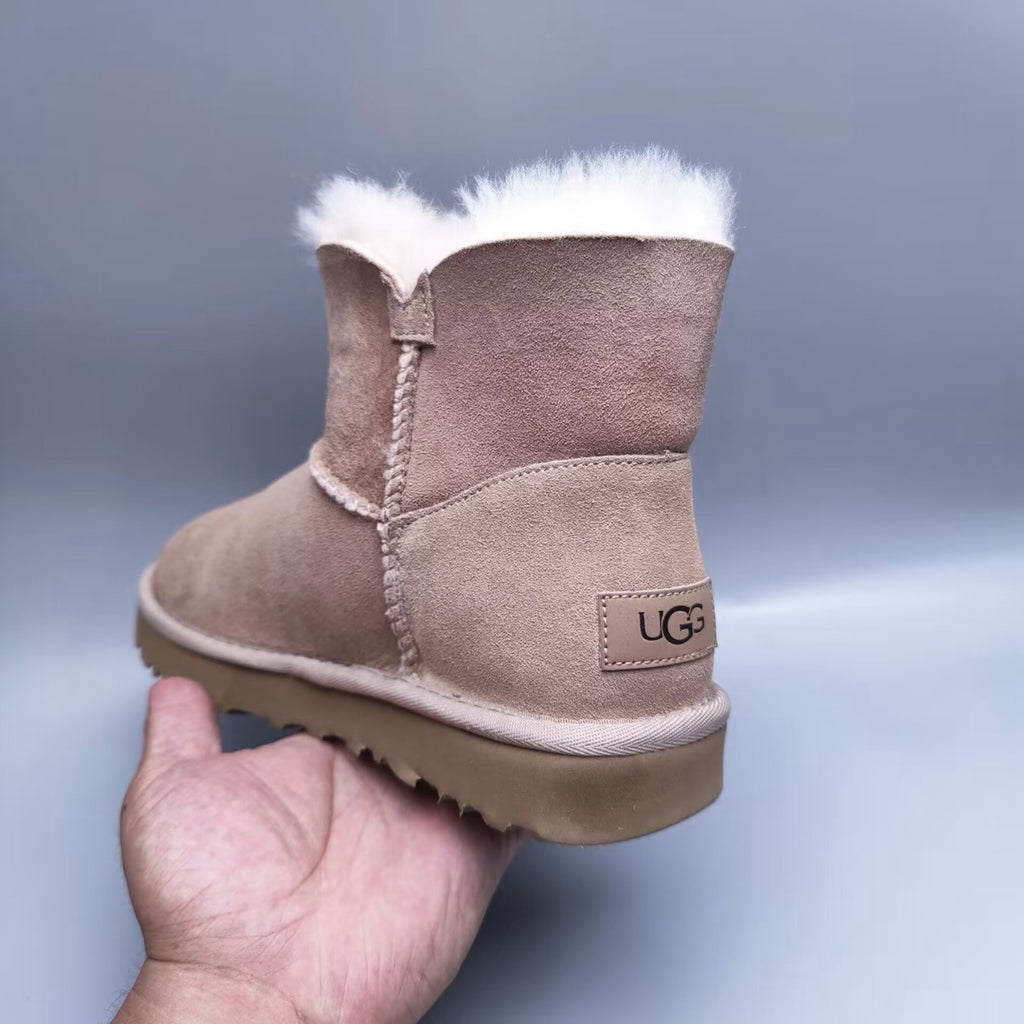 6422 Mini Bailey Button II Boots – Sand (In Stock)