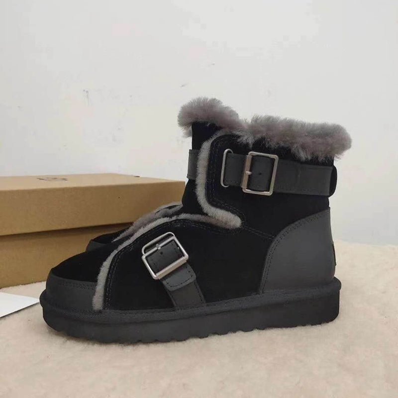 9431 New Edition Moto Shoes – Black Grey (In Stock)