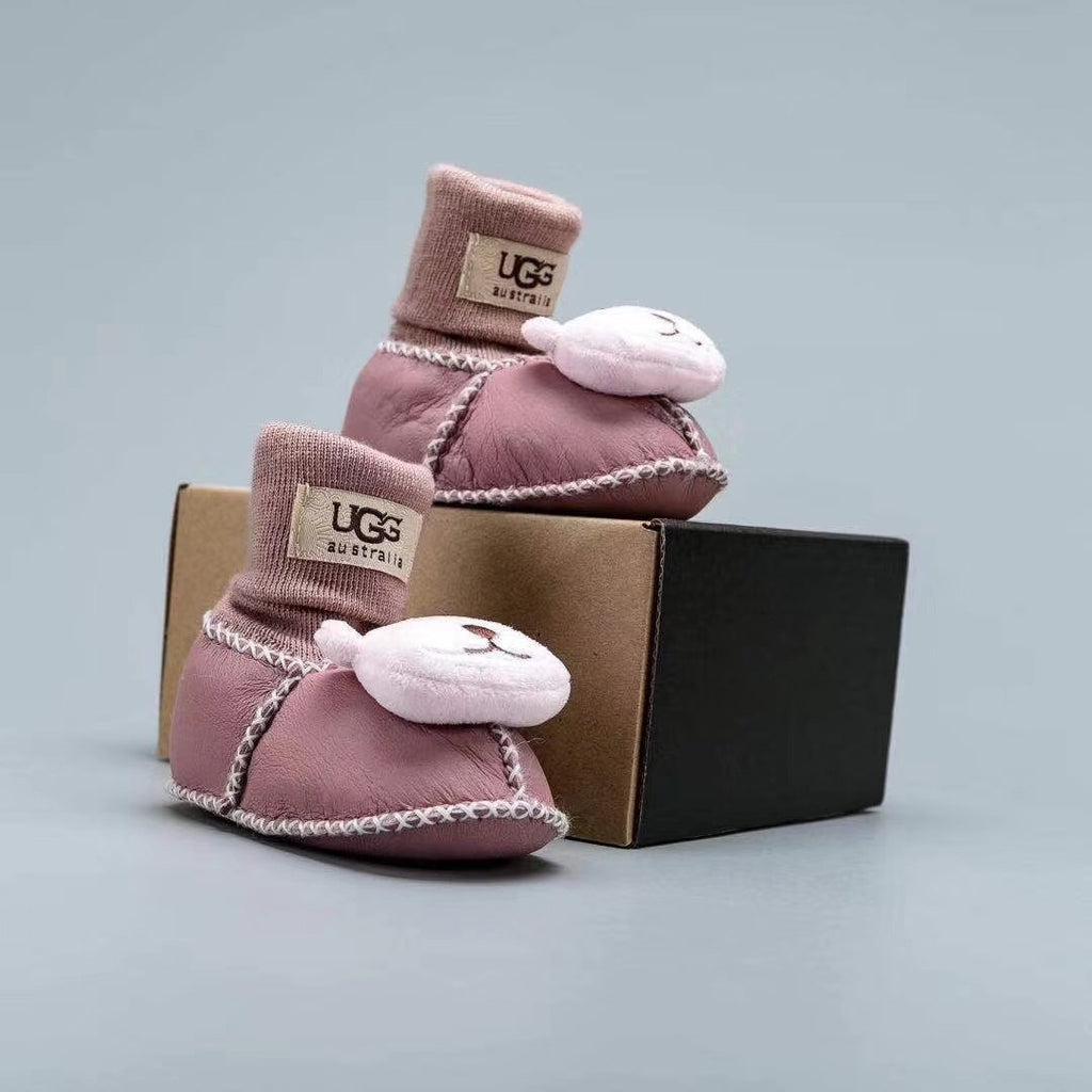 UGG Style Baby Shoes – Genuine Sheepskin Fur-Lined | 23 Colors