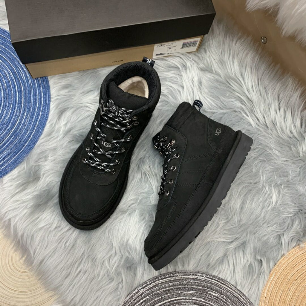 2991 Casual Lace-Up Men’s Boots – Black (In Stock)