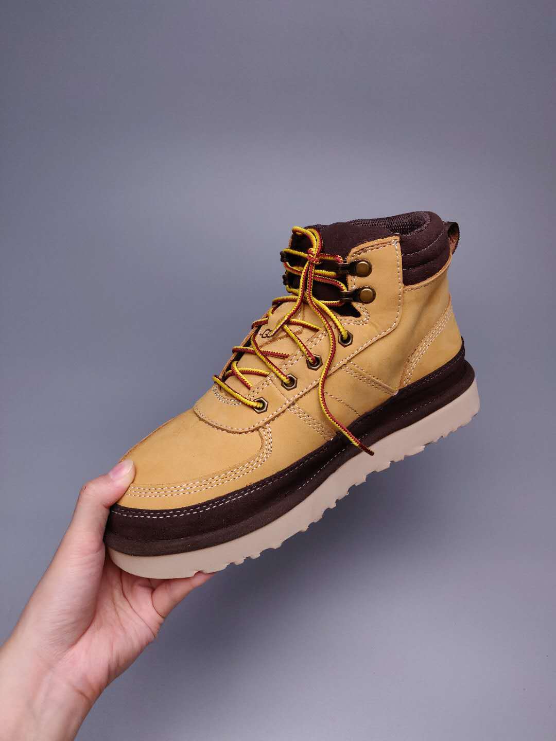 2991 Casual Lace-Up Men’s Boots – Chestnut (In Stock)