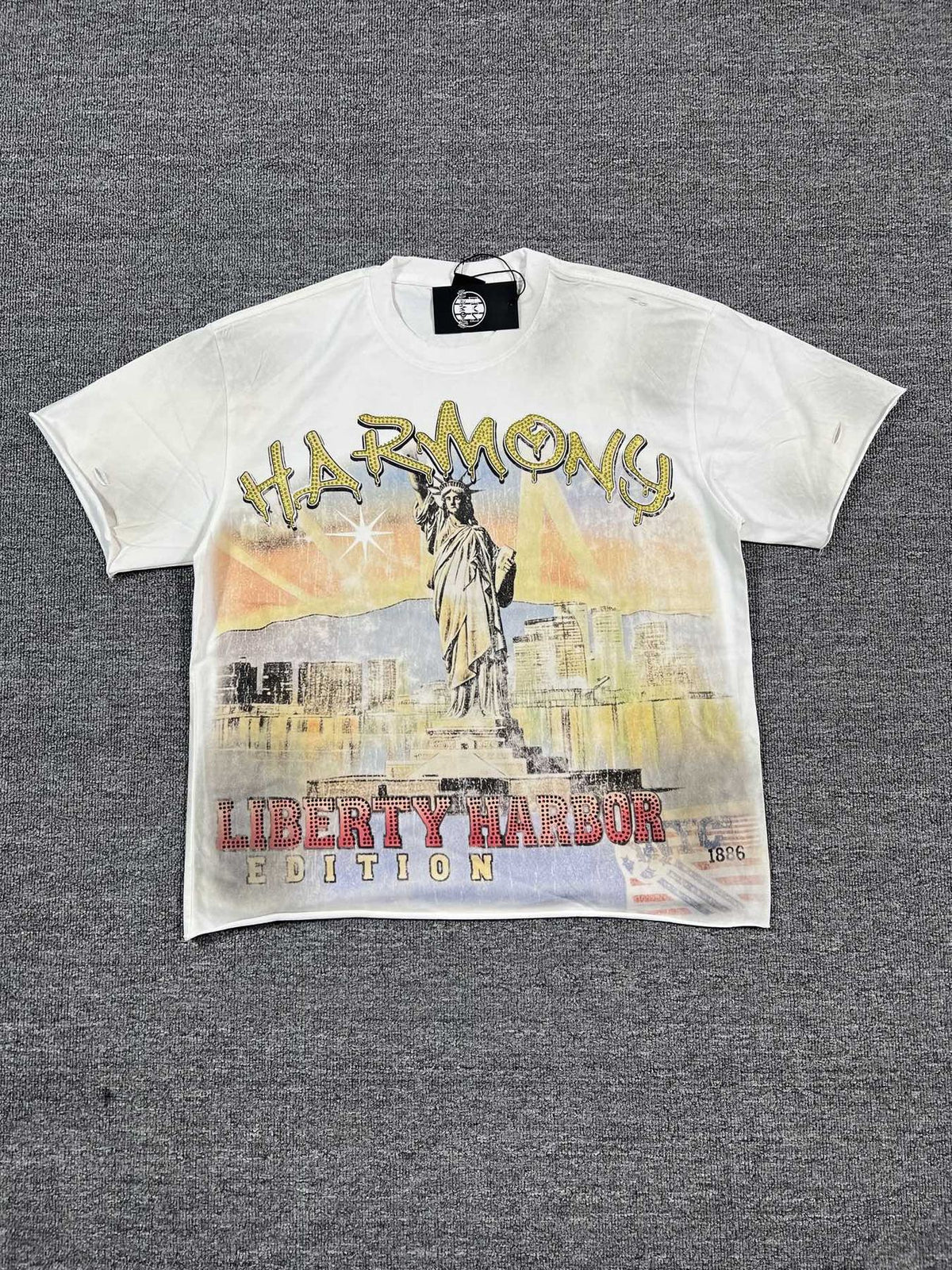 HARMONY New Age Liberty Harbor World Tour Graphic T-Shirt