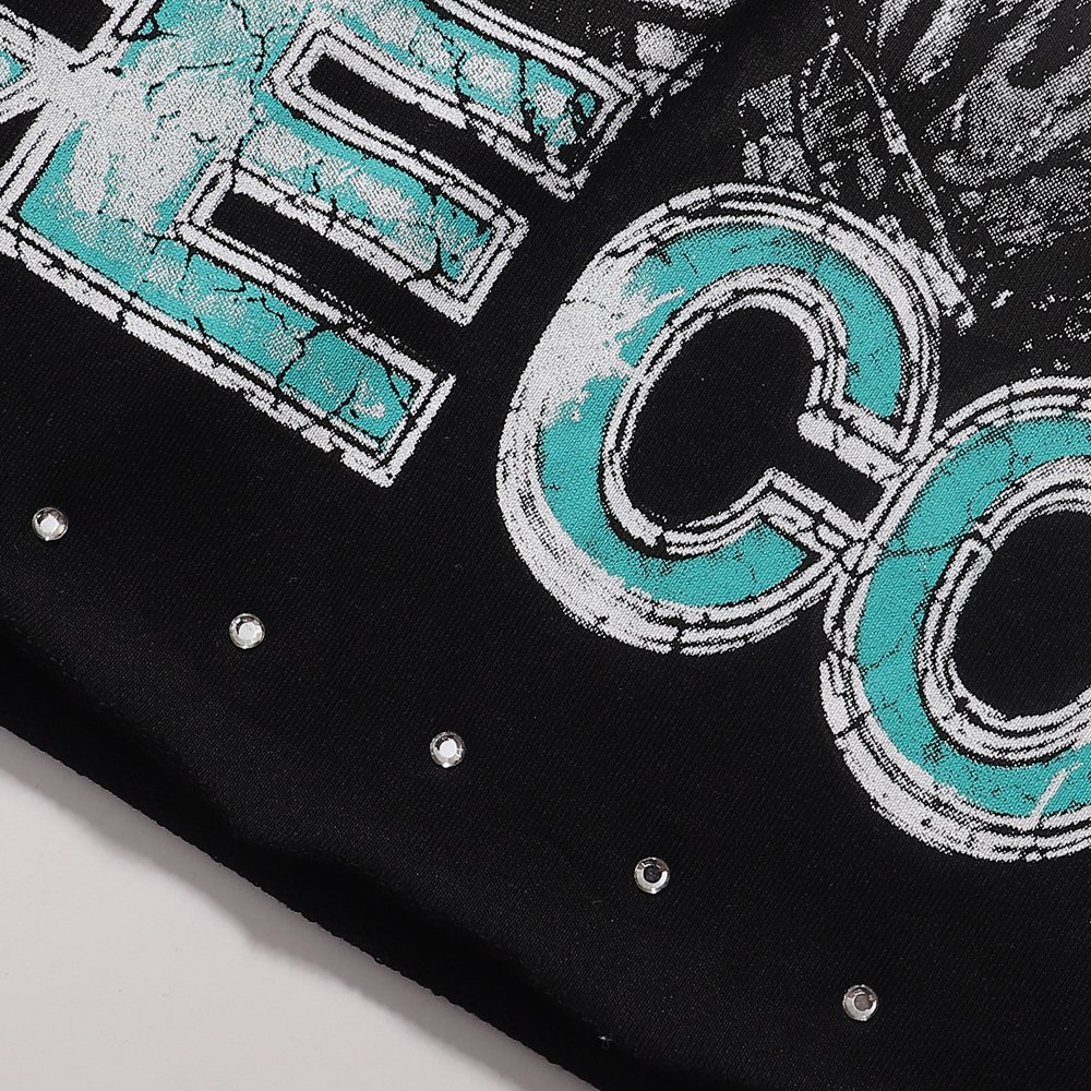 BKYS Revival Ice Cold Route 66 Cropped Graphic T-Shirt