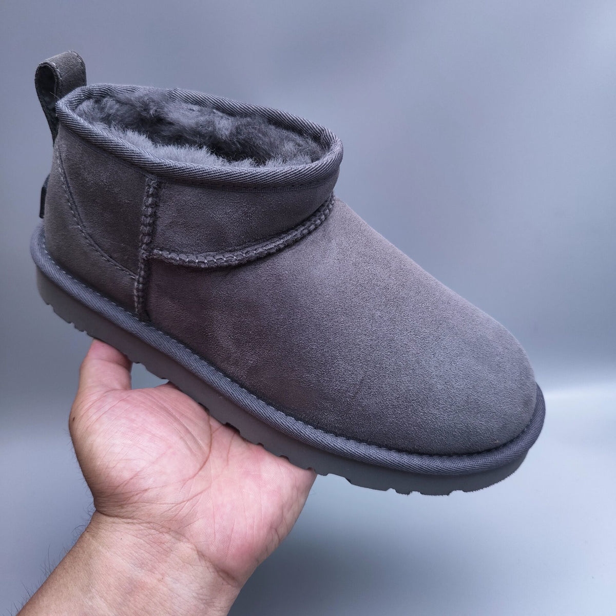 6109 Celebrity Style Boots – Grey (In Stock)