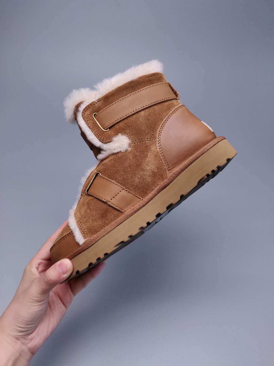 9431 New Edition Moto Shoes – Chestnut (In Stock)