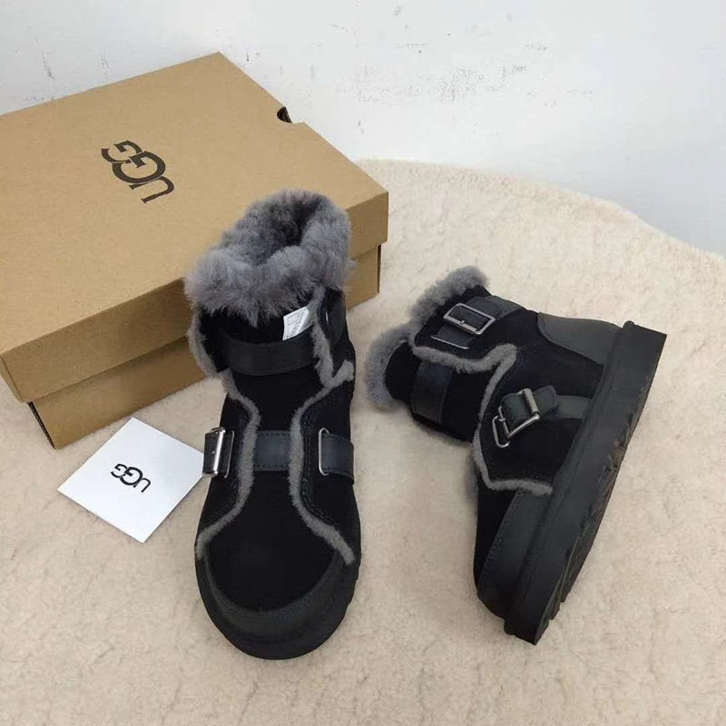 9431 New Edition Moto Shoes – Black Grey (In Stock)