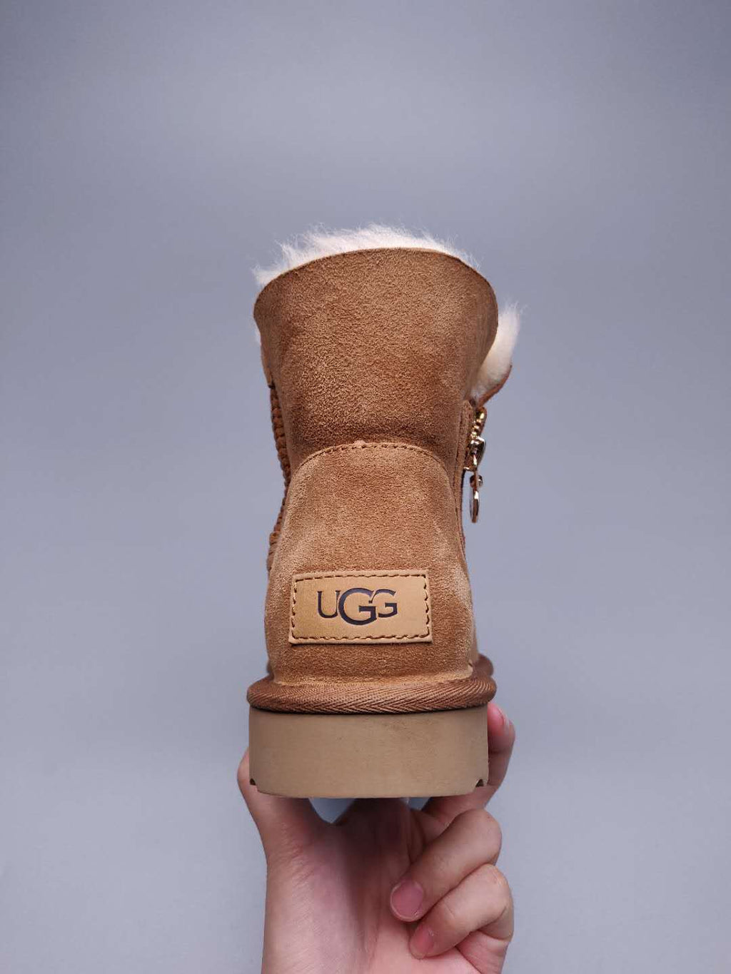 2481 Side-Zip Ankle Boots – Chestnut (In Stock)
