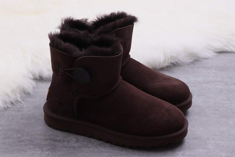 6422 Mini Bailey Button II Boots – Coffee Brown (In Stock)