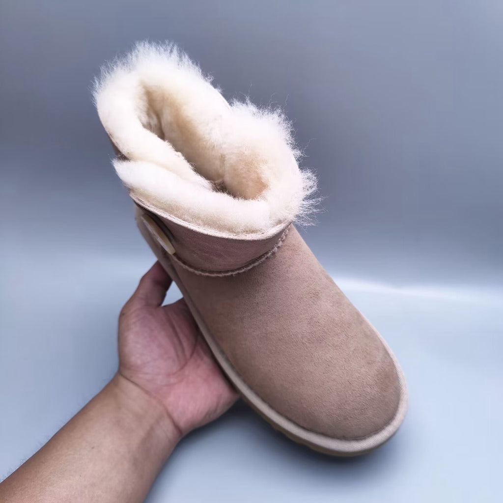 6422 Mini Bailey Button II Boots – Sand (In Stock)