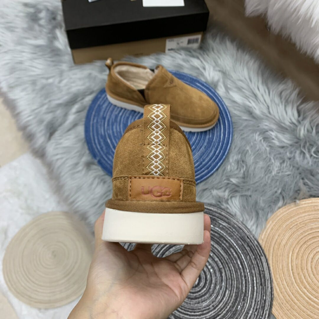 3455 Slip-On Low-Top Men’s Boots – Chestnut (In Stock)