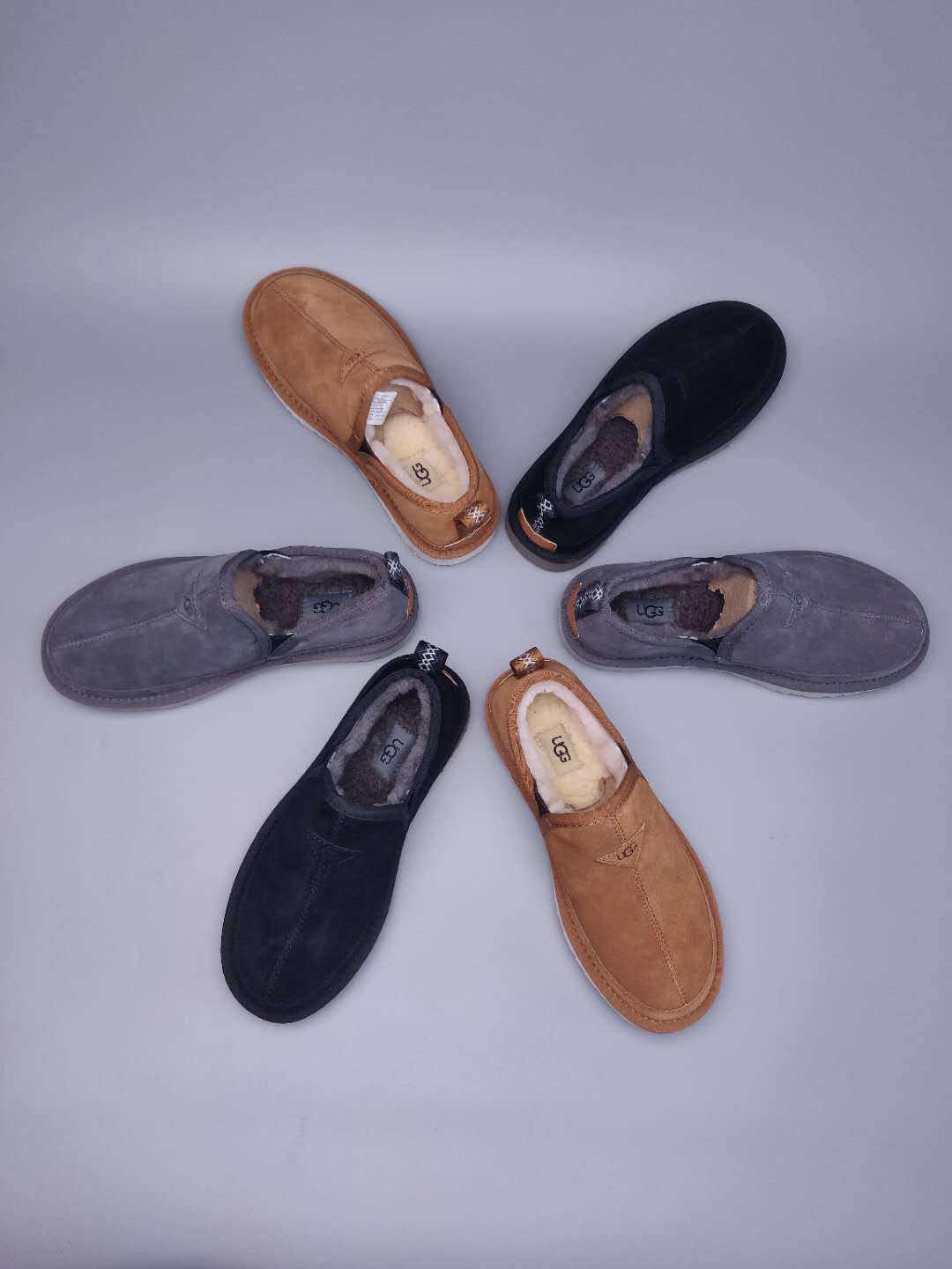 3455 Slip-On Low-Top Men’s Boots – Black (In Stock)