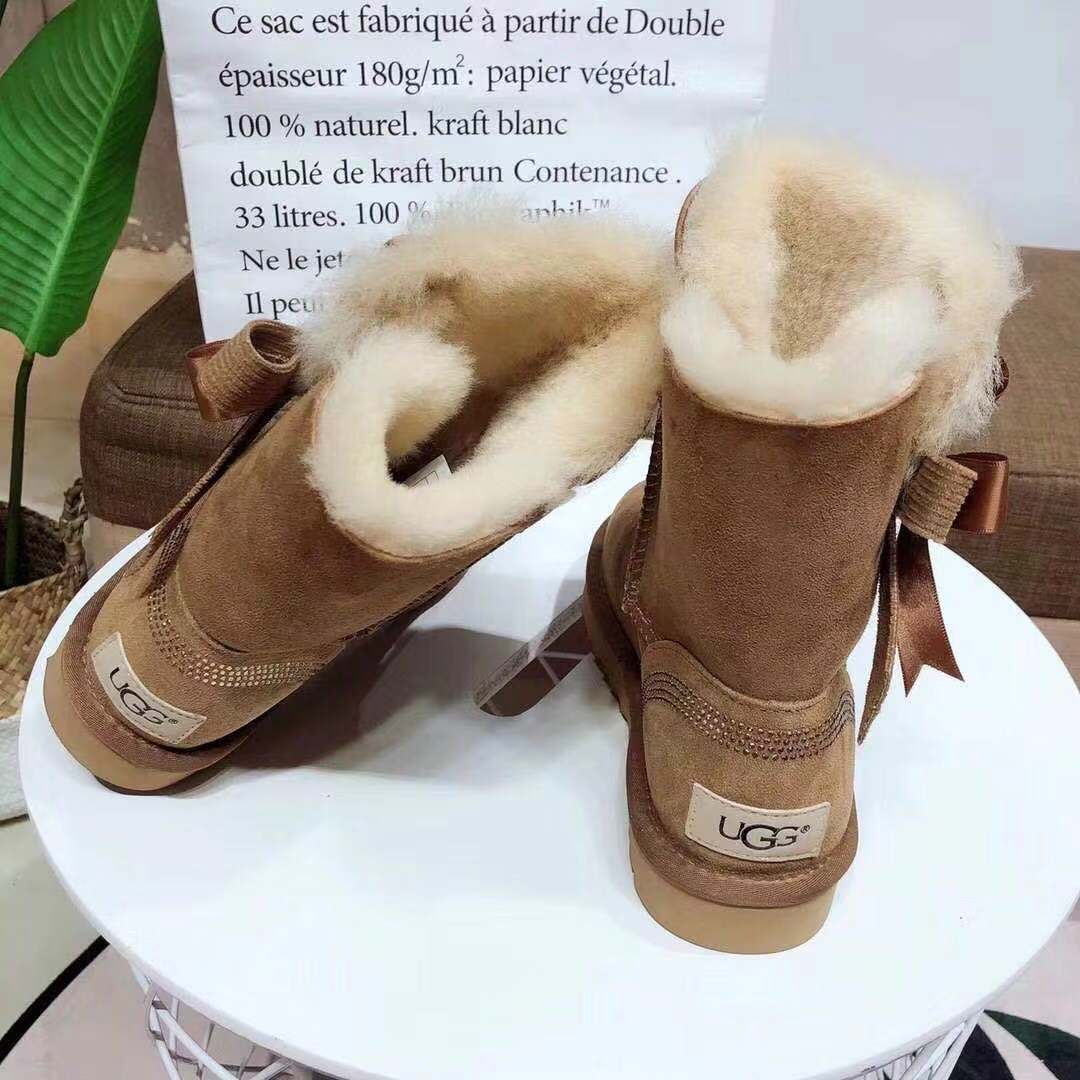 6186 Premium Fur-Lined Shoes – Chestnut