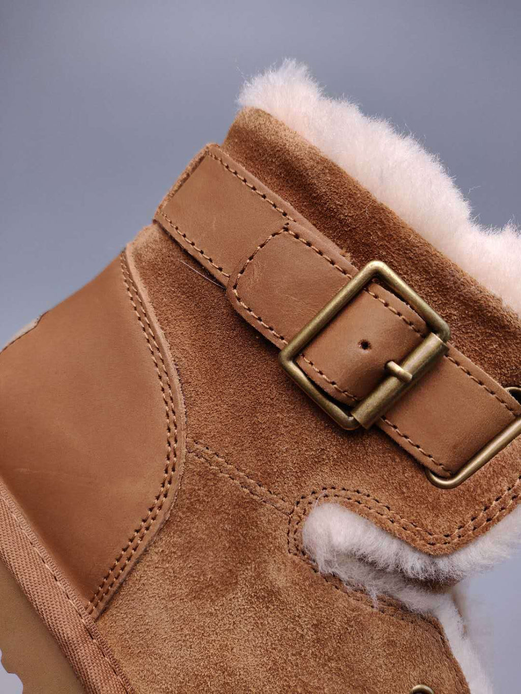 9431 New Edition Moto Shoes – Chestnut (In Stock)