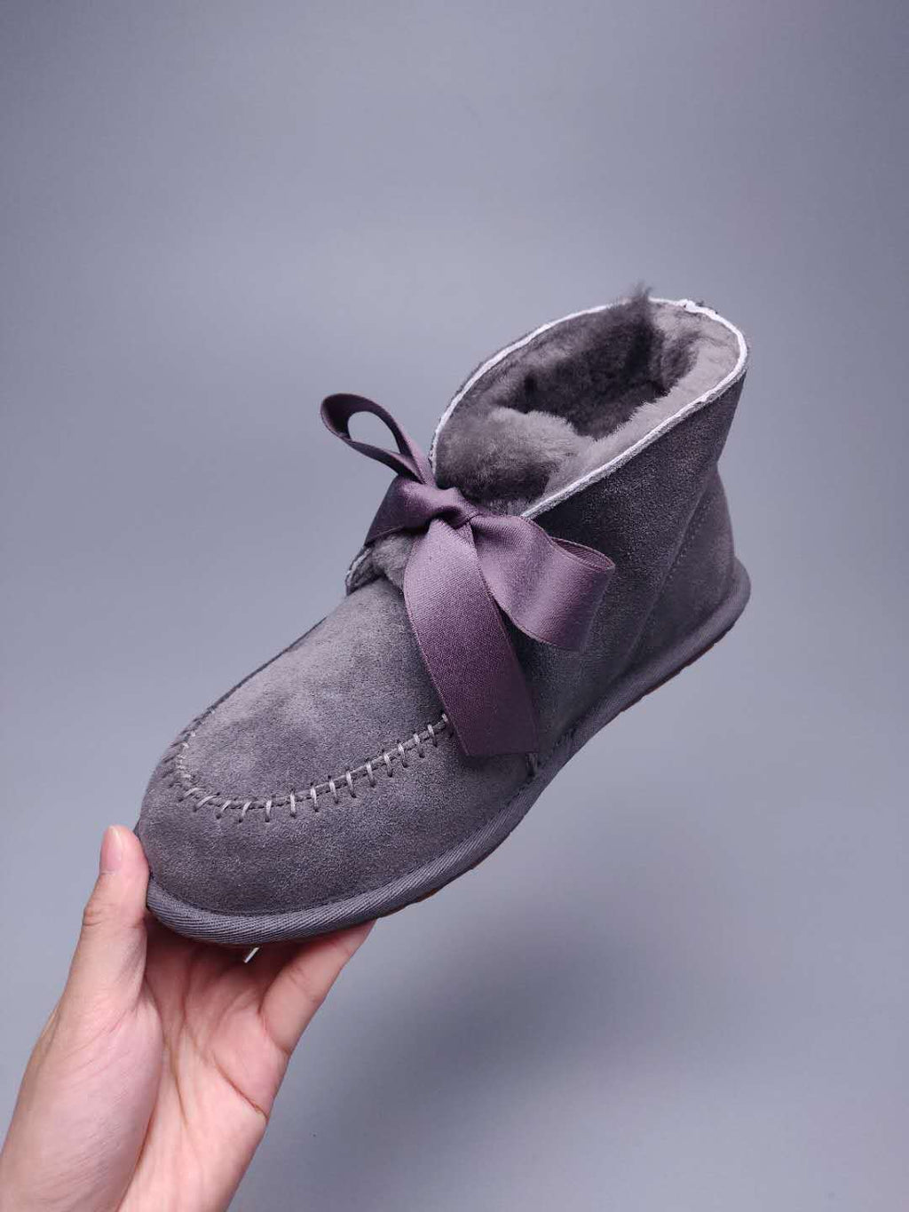 9934 Lace-Up Boots – Dark Grey (In Stock)