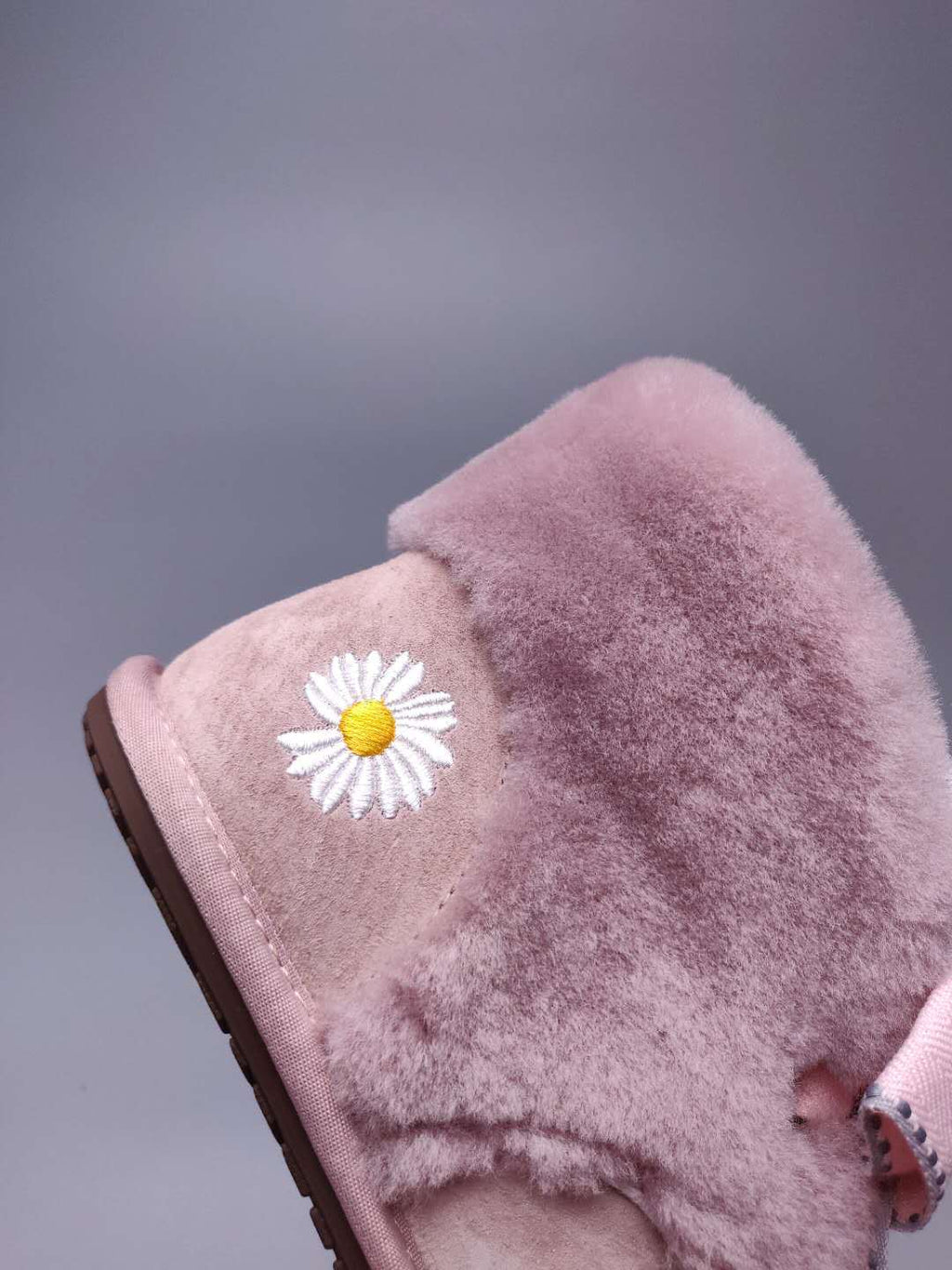 7888 Daisy Chain Ribbon Boots – Dusty Pink (In Stock)